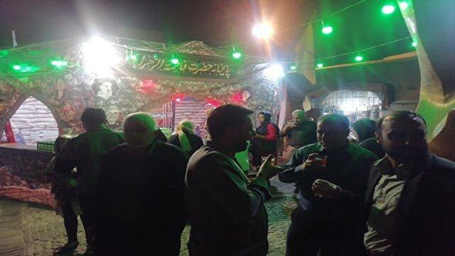 شیراز به مناسبت ایام فاطمیه رنگ و بوی عزا و ماتم گرفت + عکس