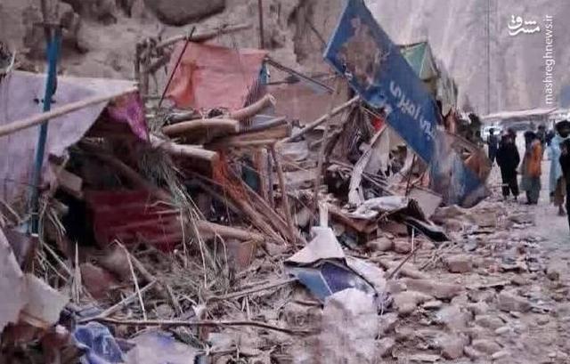 عکس/ خسارات زلزله ۶ ریشتری در شمال افغانستان