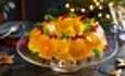 طرز تهیه ژله ویترینی با نارنگی