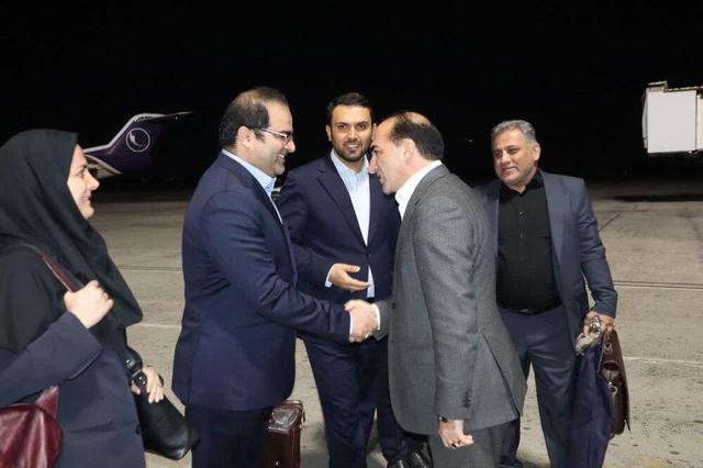 معاون برنامه ریزی و توسعه کسب و کار وزیر صمت وارد ارومیه شد