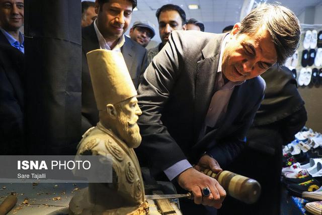 افتتاح هفدهمین نمایشگاه ملی صنایع‌دستی کرمان