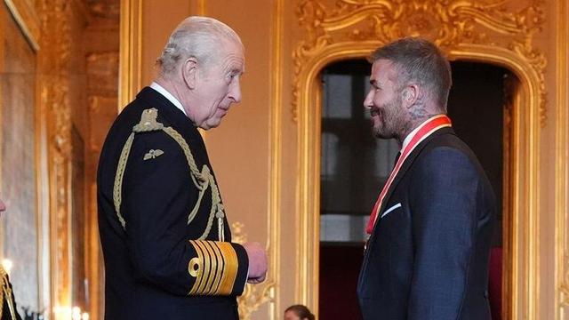 دیوید بکام شوالیه شد | گریه اسطوره فوتبال انگلیس بعد از اعلام این خبر