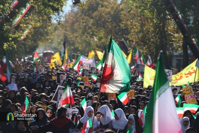 نکوداشت یوم‌الله ۱۳ آبان در گرگان