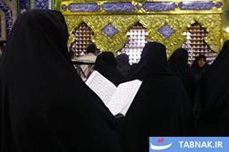 عکس: حال و هوای حرم مطهر رضوی در شب شهادت حضرت زهرا سلام‌الله علیها