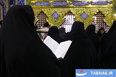 عکس: حال و هوای حرم مطهر رضوی در شب شهادت حضرت زهرا سلام‌الله علیها