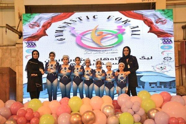 افتخارآفرینی نونهالان ژیمناست جاسک در رقابت‌های کشوری