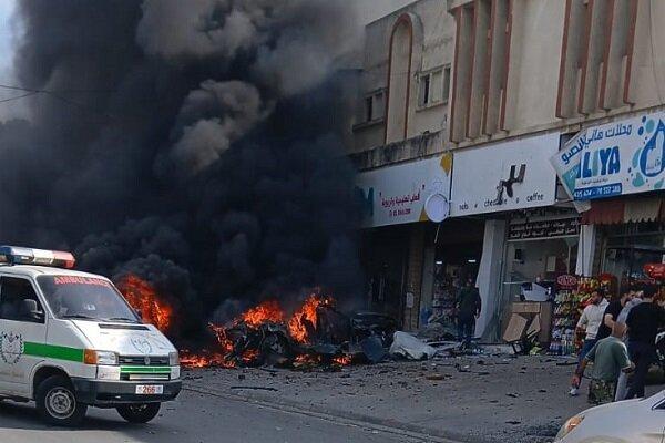 تجاوز رژیم صهیونیستی به جنوب لبنان و انفجار یک منزل مسکونی