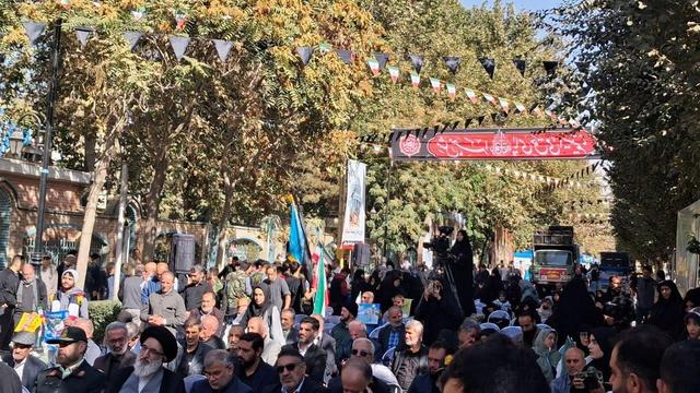 راهپیمایی یوم‌الله ۱۳ آبان در شهرستان کرج