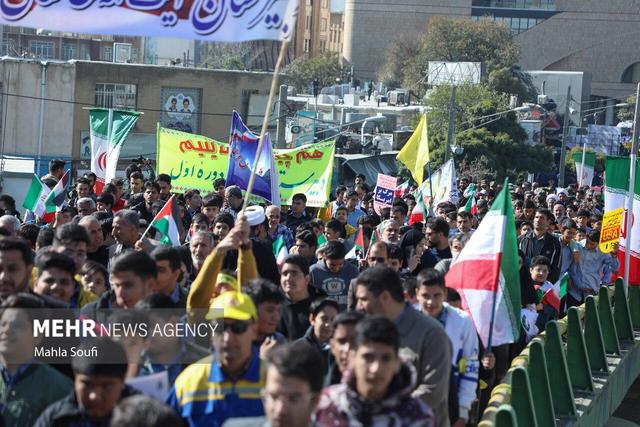 راهپیمایی ۱۳ آبان در اراک