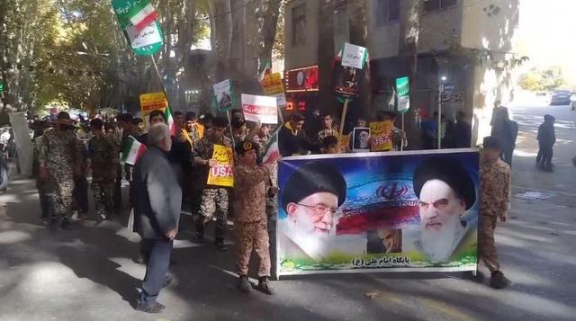 حضور پرشور اقشار مختلف درراهپیمایی یوم‌الله ۱۳ آبان در خوانسار