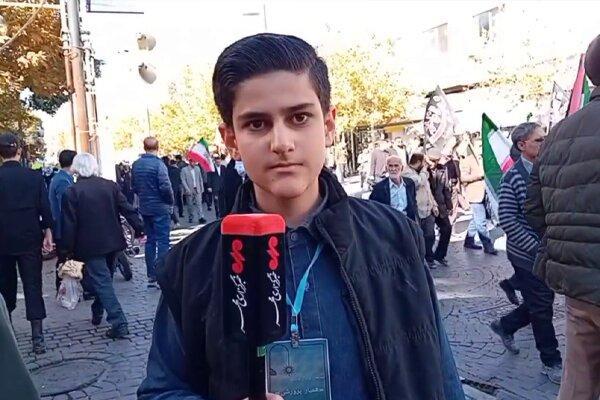 گفت و گو با دانش‌آموزان زنجانی