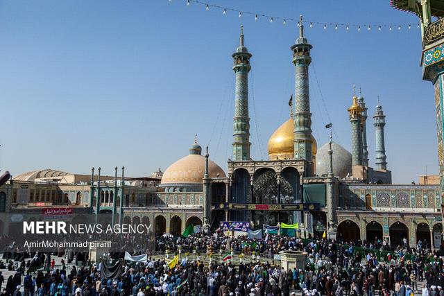 راهپیمایی ۱۳ آبان در قم