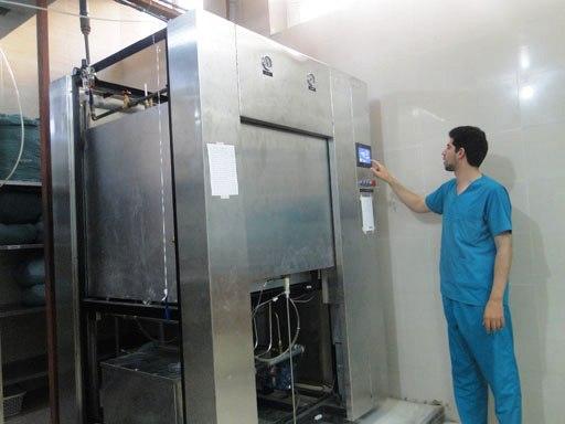 اتوکلاو جدید در بیمارستان شهدای بندرلنگه نصب شد
