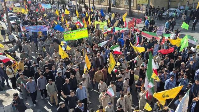 فیلم| پیام‌های روشن راهپیمایی ۱۳ آبان در کرمان