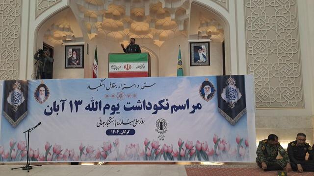 رئیس سازمان بسیج دانش‌آموزی: دشمنی آمریکا با ملت ایران ریشه‌ای و ذاتی است