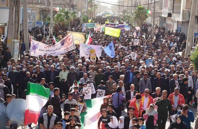 فیلم| راهپیمایی ۱۳ آبان در زابل