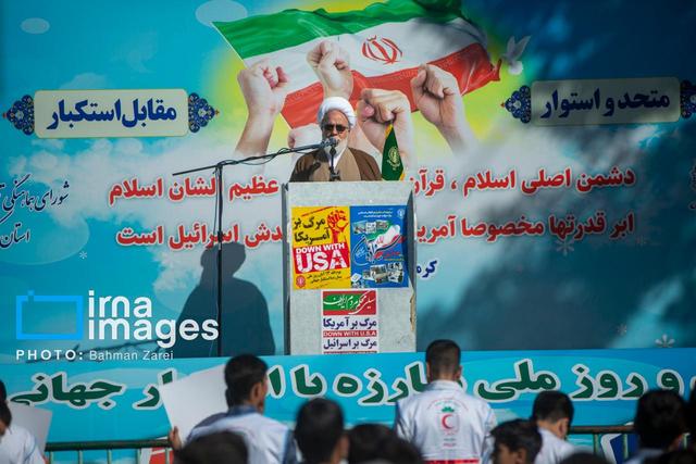 امام جمعه کرمانشاه: ملت ایران شعار «مرگ بر آمریکا» را هرگز فراموش نمی‌کند