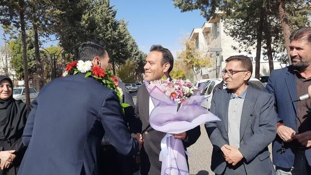 تکواندوکار زنجانی مدال آور در مسابقات جهان مورد استقبال قرار گرفت + فیلم