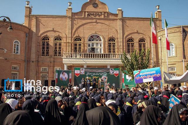 فیلم| راهپیمایی ۱۳ آبان در ارومیه