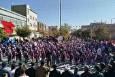 تصاویر/ برگزاری راهپیمایی ۱۳ آبان در فامنین