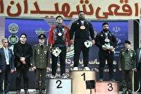 علیرضا اسفندیاری قوی‌ترین وزنه‌بردار ارتش‌های جهان شد