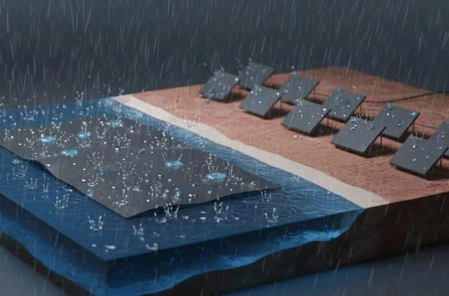 تولید برق از قطرات باران در چین