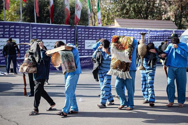 ۲۳۳ سارق و مالخر زن و مرد در چنگال پلیس پایتخت | تصاویری از اموال کشف شده