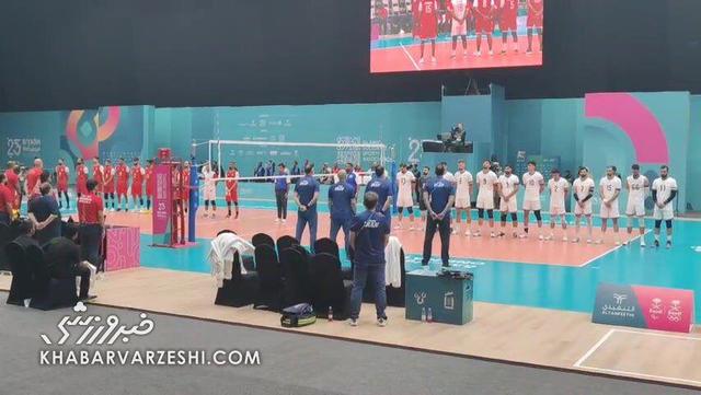 ویدیو| نغمه سکوت، ادای دین والیبال به آواز صابر