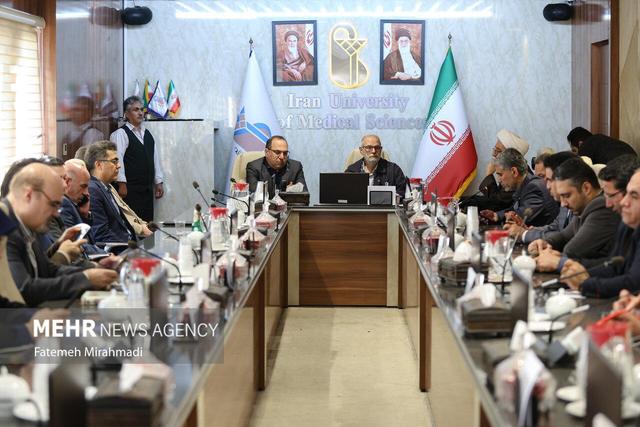 جلسه هیئت رئیسه دانشگاه علوم پزشکی