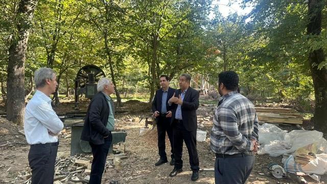 بازدید رئیس پژوهشگاه میراث‌فرهنگی و گردشگری از ۲ پروژه میراث‌فرهنگی گلستان