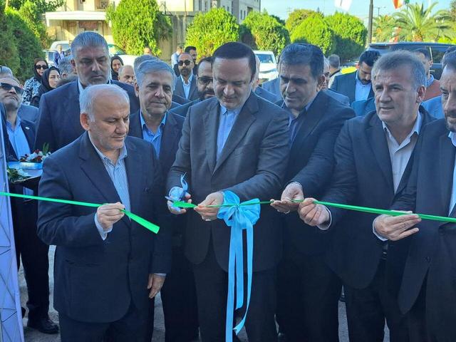 ساختمان مرکزی و دفاتر سه محدوده منطقه آزاد مازندران افتتاح شد