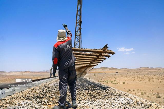 پایان عملیات اجرایی راه‌آهن چابهار- زاهدان تا ۶ ماه آینده