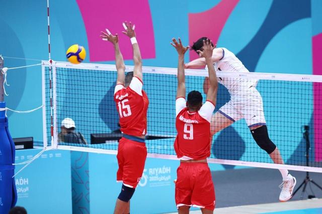 برتری مردان والیبال ایران مقابل بحرین؛ همه چیز تحت تاثیر درگذشت صابر بود