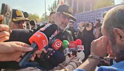 ببینید / هشدار کلامی رئیس پلیس تهران به سارقی که گوشواره زنان تهران را به سرقت می‌برد