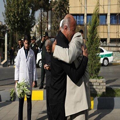 تصاویر: بدرقه پیکر صابر کاظمی به زادگاهش در آق‌قلا