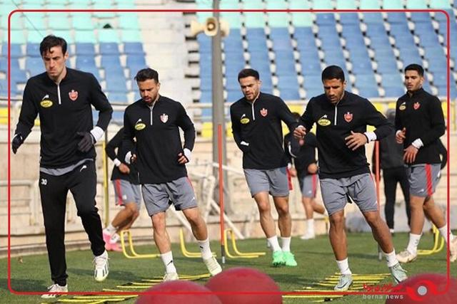 در تمرین امروز پرسپولیس اوسمار پابه‌پای بازیکنان بازی کرد