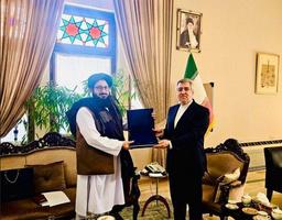 رایزنی نماینده طالبان در تهران با یک مقام وزارت خارجه