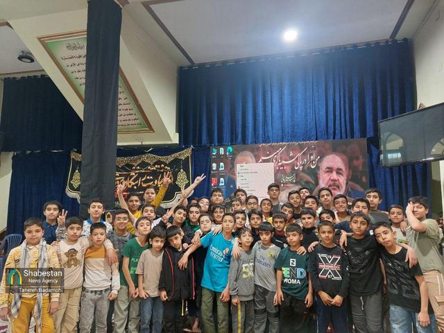 روایت تصویری یک شبانه‌روز پر هیجان نوجوانان کرمانی در مسجد