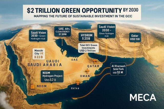 نقش Meca در خاورمیانه