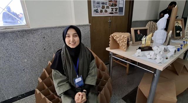 کارتن‌های پویا؛ نوآوری بانوی شاهرودی برای زندگی روزمره