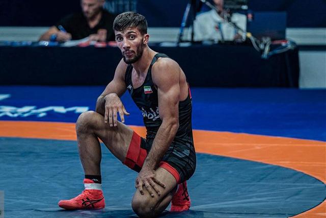 حرکت پهلوانانه قهرمان کشتی المپیک توکیو