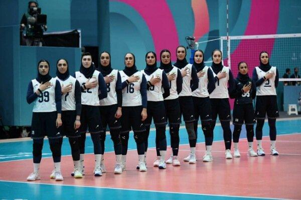 والیبال بانوان ایران مقابل ترکیه شکست خورد