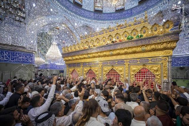 عکس/ حال و هوای شب جمعه در کربلا