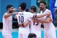 پیروزی تیم ملی والیبال ایران مقابل قطر