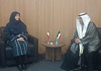دیدار رئیس سازمان حفاظت محیط زیست با وزیر نفت کویت