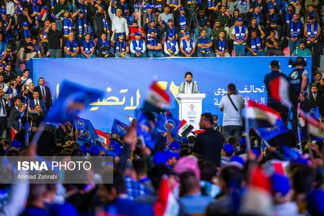 بزرگترین گردهمایی انتخاباتی احزاب شیعی در بغداد