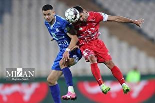 پیروزی پرسپولیس مقابل استقلال خوزستان در نیمه نخست +فیلم
