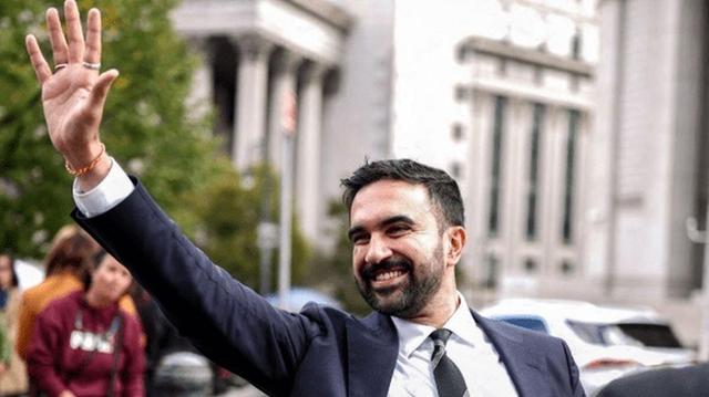 ببینید | شهردار مسلمان نیویورک در ضیافت شام یهودیان