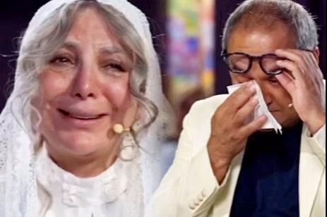 گریه‌های بی‌وقفه و تمام نشدنی رویا میرعلمی در برنامه رامبد جوان | اشک رامبد و تماشاگران هم درآمد