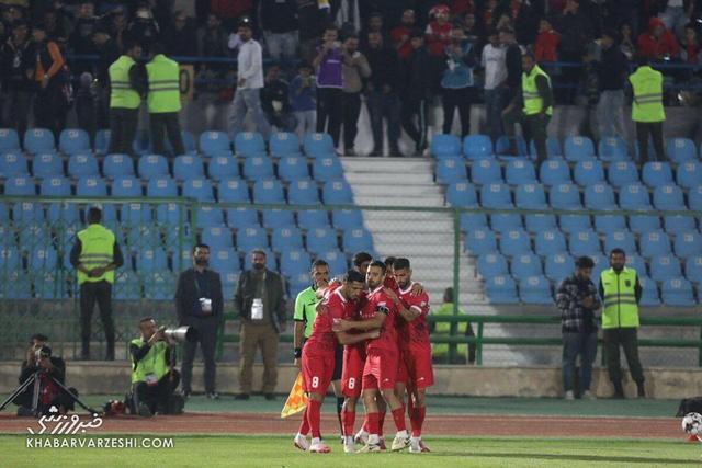 ویدیو| گل دوم پرسپولیس به استقلال خوزستان/ رقص همیشگی بعد از گلزنی